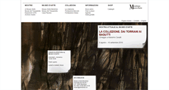 Desktop Screenshot of museo.mendrisio.ch
